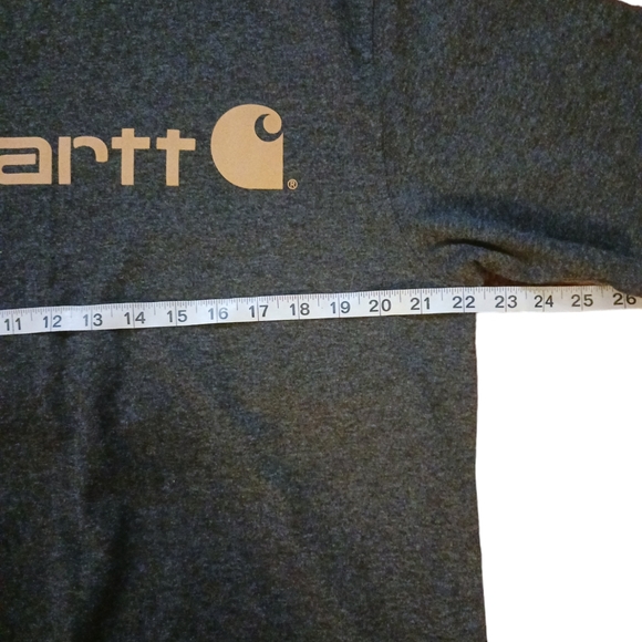 Carhartt tee. Mens. Size: Loose Fit Medium. Dark gray. - Picture 6 of 8